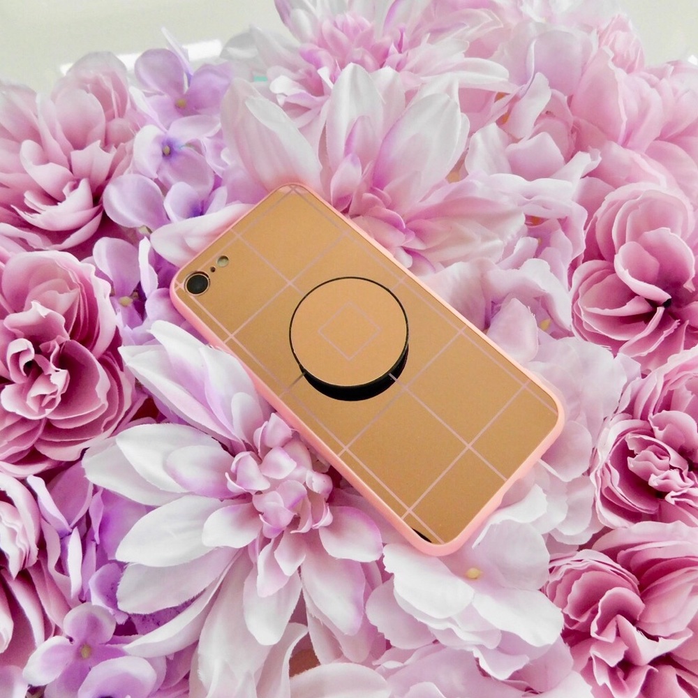 Rose gold mirror phone case iPhone 7/8